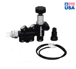 Adjustable Proportioning Valve For Disc Brake Conversions Dual Master Cyl Systems.